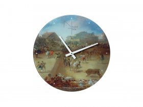 Часы интерьерные NT525 GOYA в Бобровке - bobrovka.mebel-nsk.ru | фото
