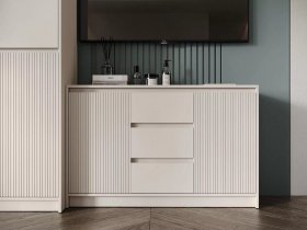 Комод КМ-003 Мирен (кашемир/матовая моно керамика) в Бобровке - bobrovka.mebel-nsk.ru | фото