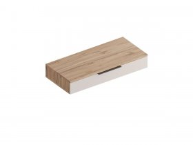Консоль с ящиком Сицилия (дуб альпийский/тефия) в Бобровке - bobrovka.mebel-nsk.ru | фото