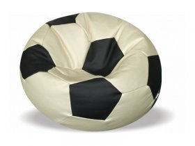 Кресло-мяч Футбол, иск.кожа в Бобровке - bobrovka.mebel-nsk.ru | фото