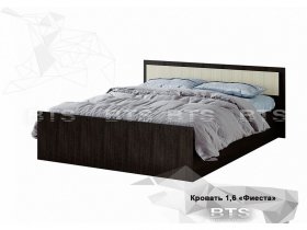 Кровать двуспальная 1,6м Фиеста (BTS) в Бобровке - bobrovka.mebel-nsk.ru | фото