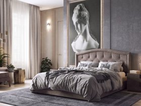 Кровать двуспальная 1,8м Верона-2 в Бобровке - bobrovka.mebel-nsk.ru | фото