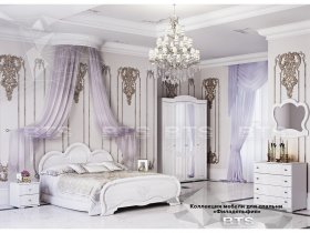 Модульная спальня «Филадельфия» в Бобровке - bobrovka.mebel-nsk.ru | фото