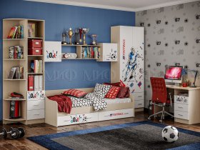 Модульная спальня Вега NEW Boy в Бобровке - bobrovka.mebel-nsk.ru | фото