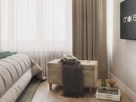 Пуф Чарли-2 (капучино) в Бобровке - bobrovka.mebel-nsk.ru | фото