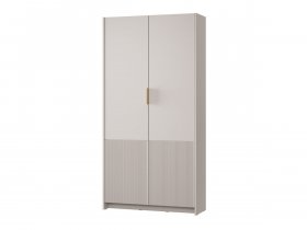 Шкаф двухстворчатый ШК-01 Пандора (кашемир/MF03) в Бобровке - bobrovka.mebel-nsk.ru | фото