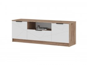 Тумба под ТВ ТВ-01 Орегон в Бобровке - bobrovka.mebel-nsk.ru | фото